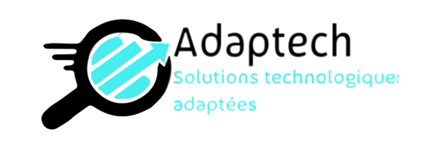 ADAPTECH WHITE LOGO